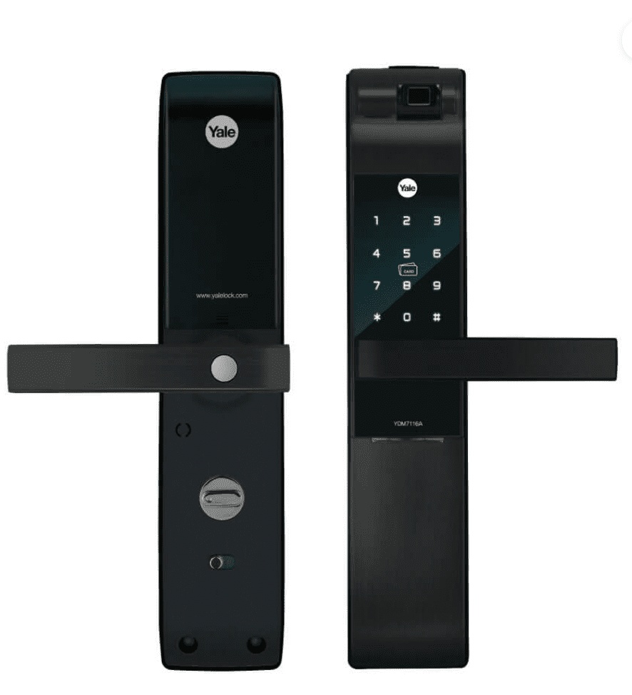 Yale YDM7116A Smart Lock - Black