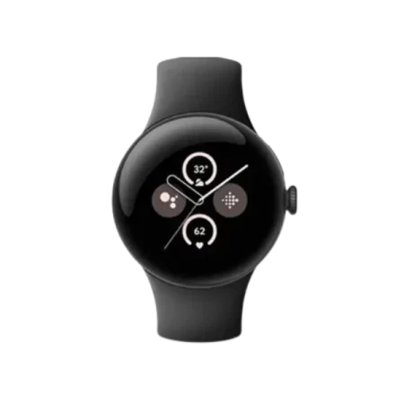 Google Pixel Watch 2 LTE - Matte Black Case/Obsidian Active Band
