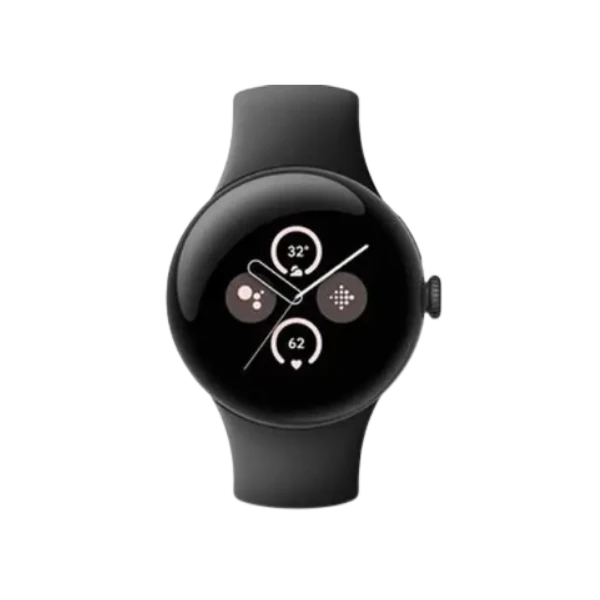 Google Pixel Watch 2 LTE - Matte Black Case/Obsidian Active Band